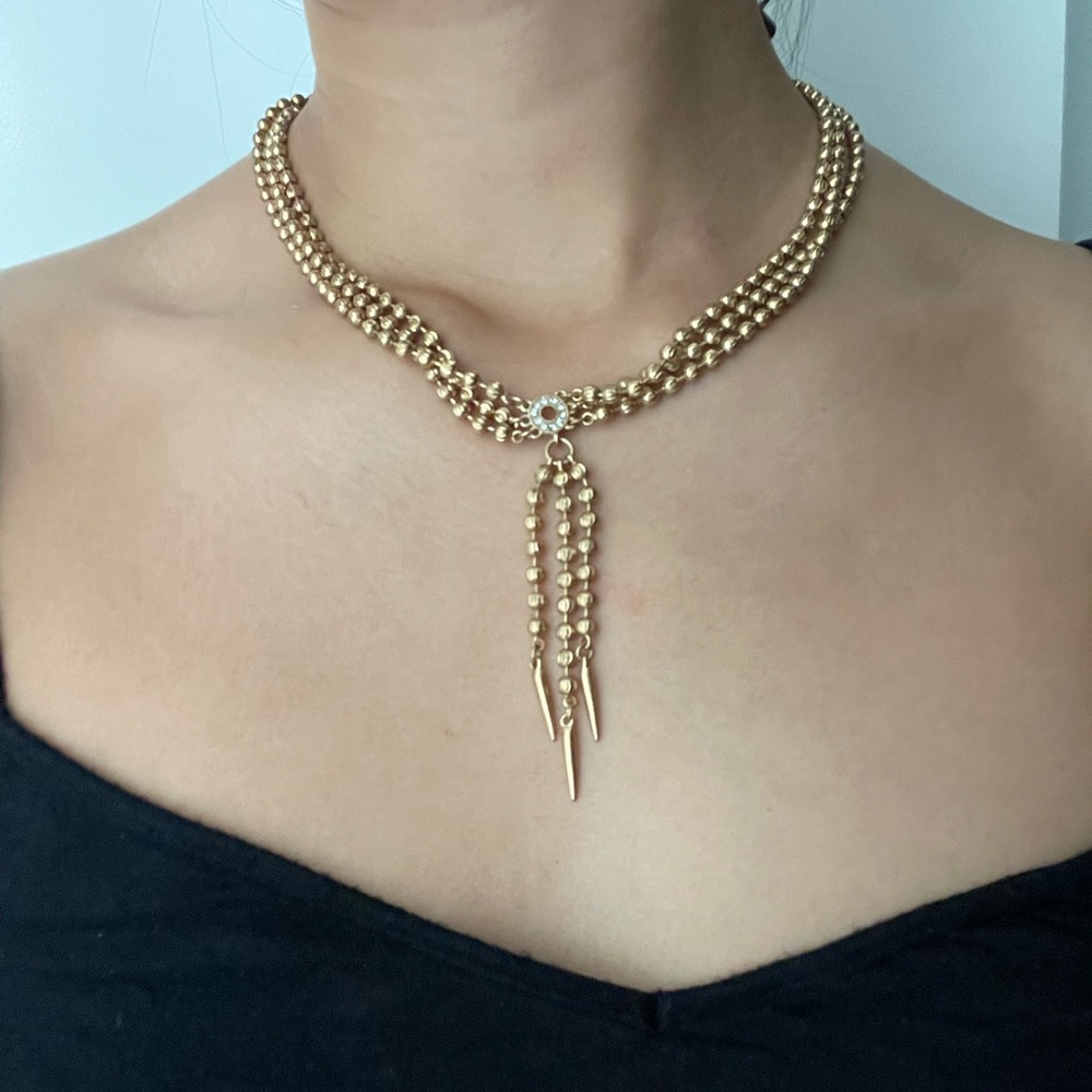 J Crew Gold Necklace